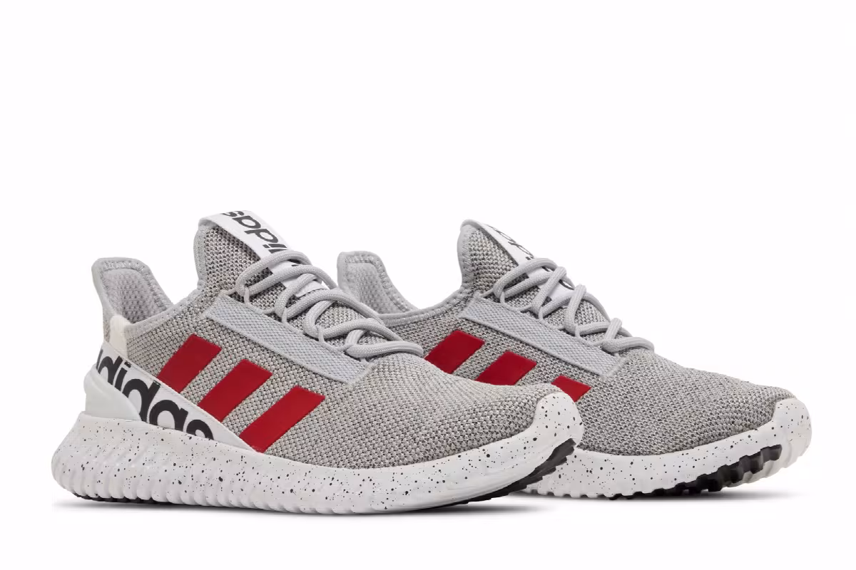 Adidas Kaptir 2.0 Grey Vivid Red, view 9