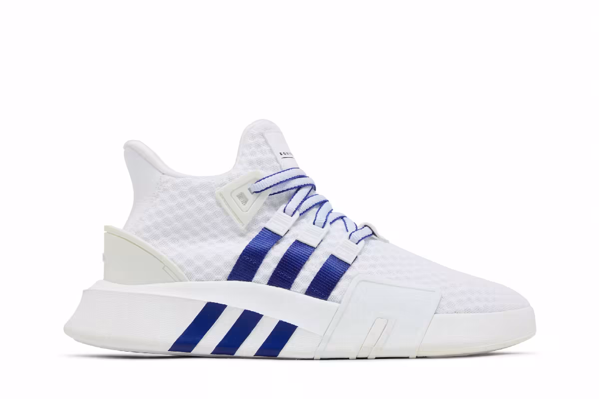Adidas EQT Bask ADV White Active Blue, view 2