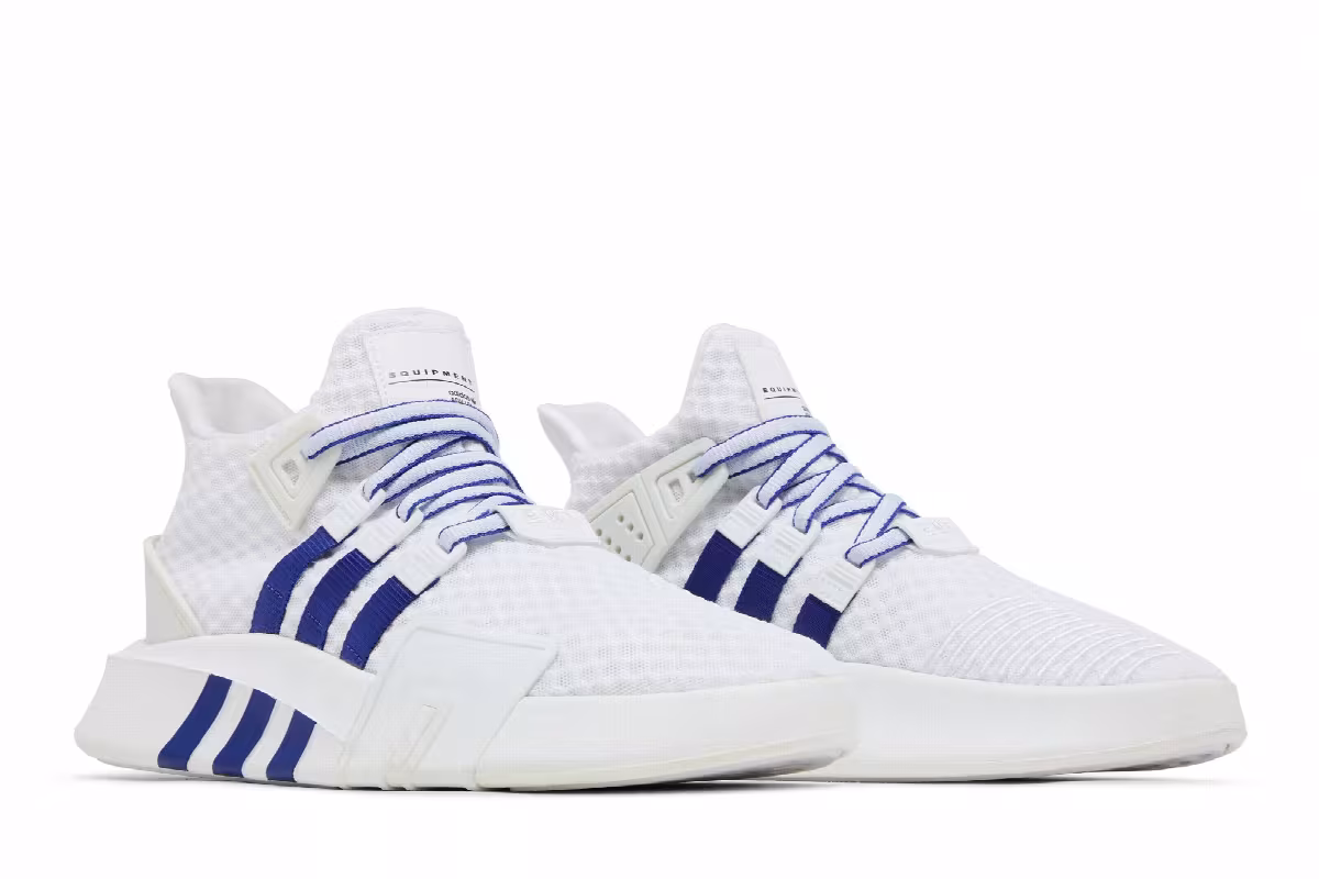 Adidas EQT Bask ADV White Active Blue, view 9