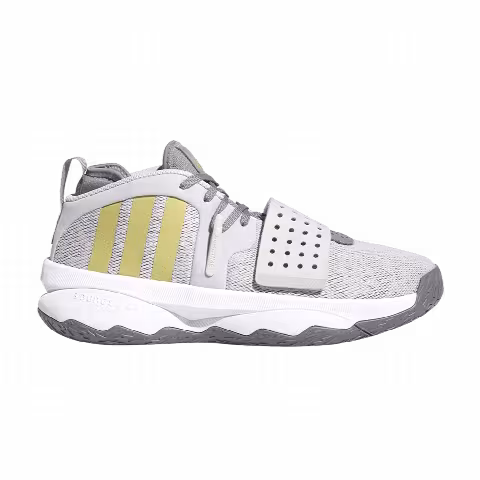 Adidas Dame 8 EXTPLY 'Light Solid Grey Gold Metallic'