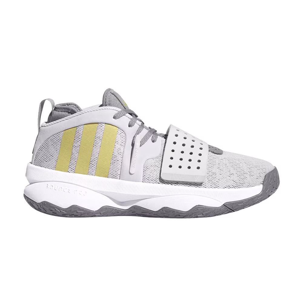 Adidas Dame 8 EXTPLY Light Solid Grey Gold Metallic