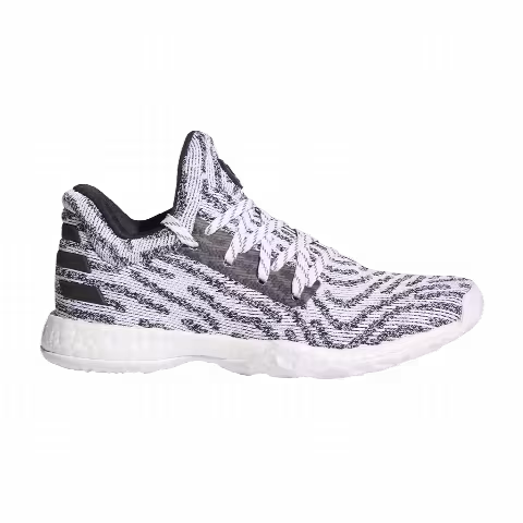 Adidas Harden Vol. 1 LS Primeknit J 'White Black Grey'