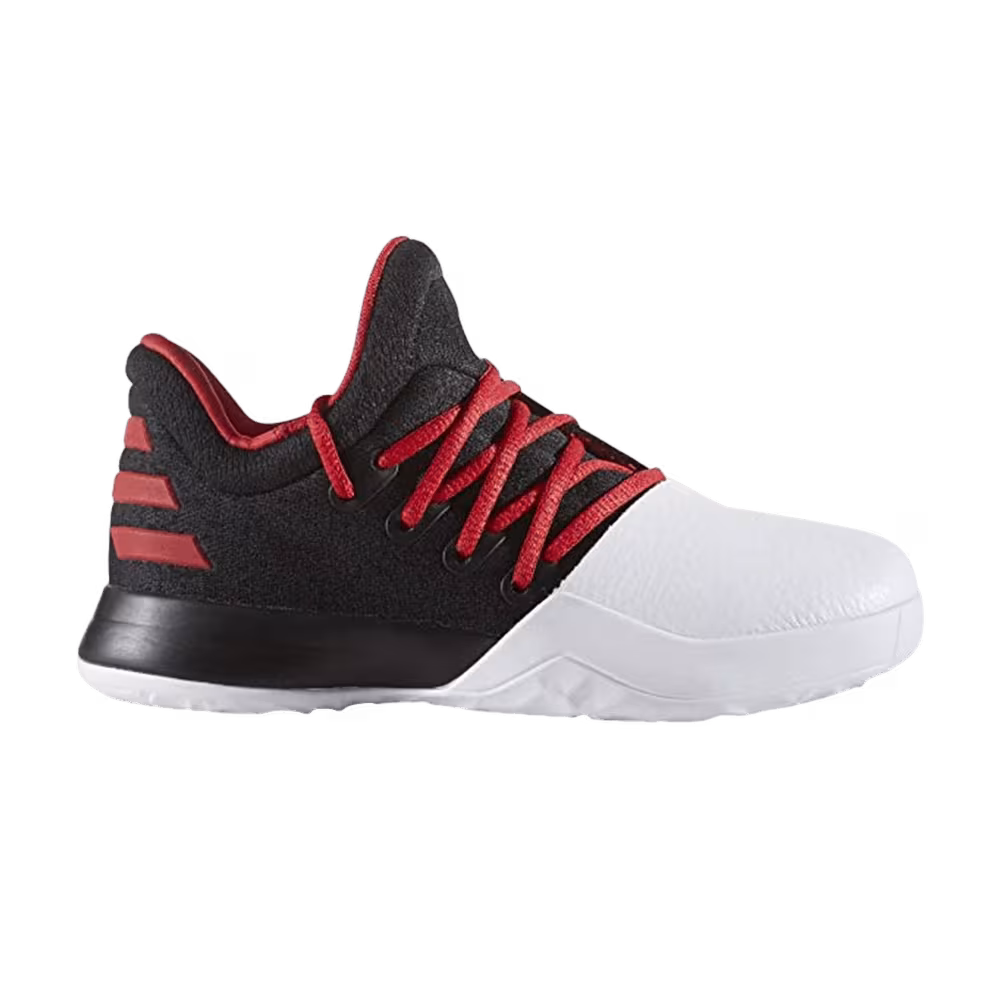 Adidas Harden Vol. 1 J Black Scarlet Red