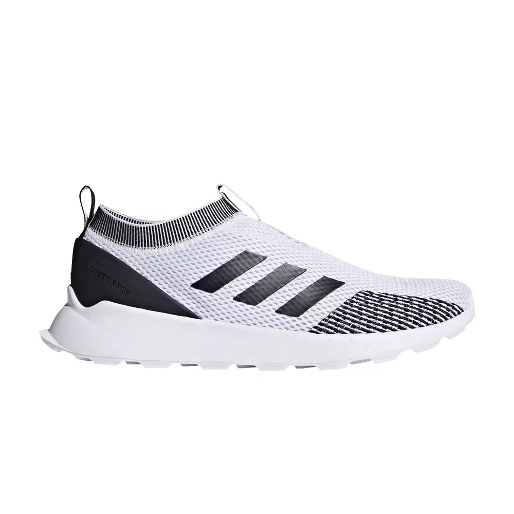 Adidas Questar Rise Sock White Black