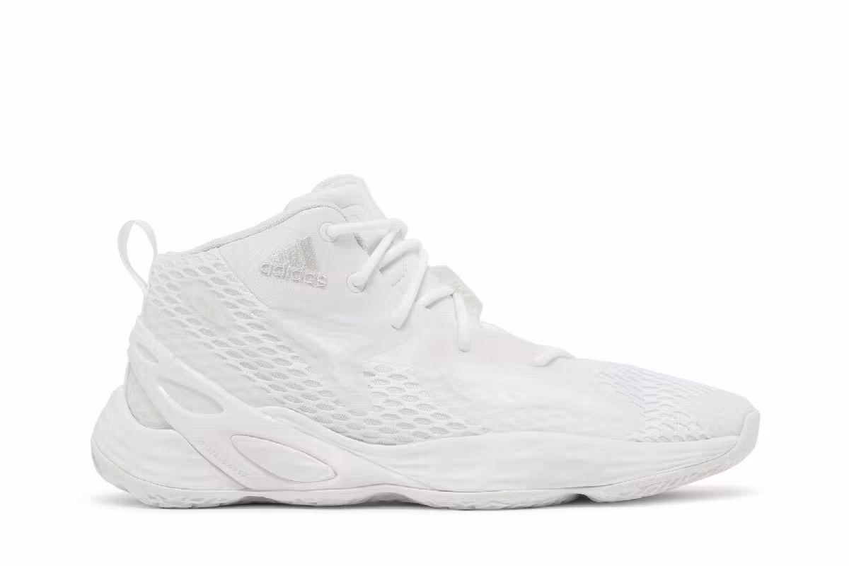 Adidas Exhibit A Mid Cloud White, view 2