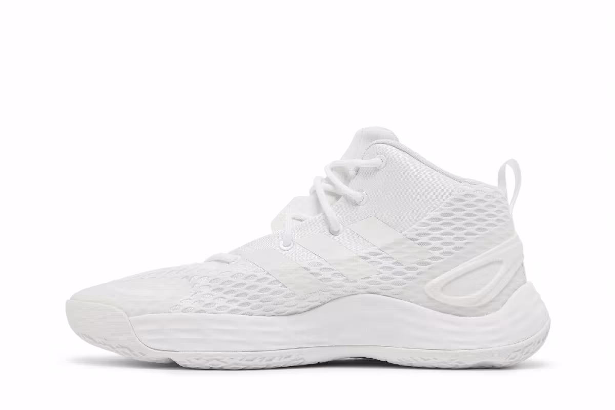 Adidas Exhibit A Mid Cloud White, view 4