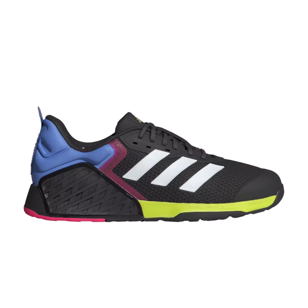 adidas Dropset 3 Trainer Core Black Cloud White Lucid Lemon