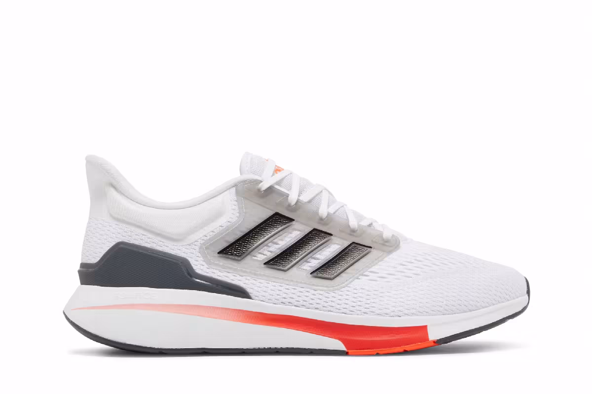 adidas EQ21 Run White Black, view 2