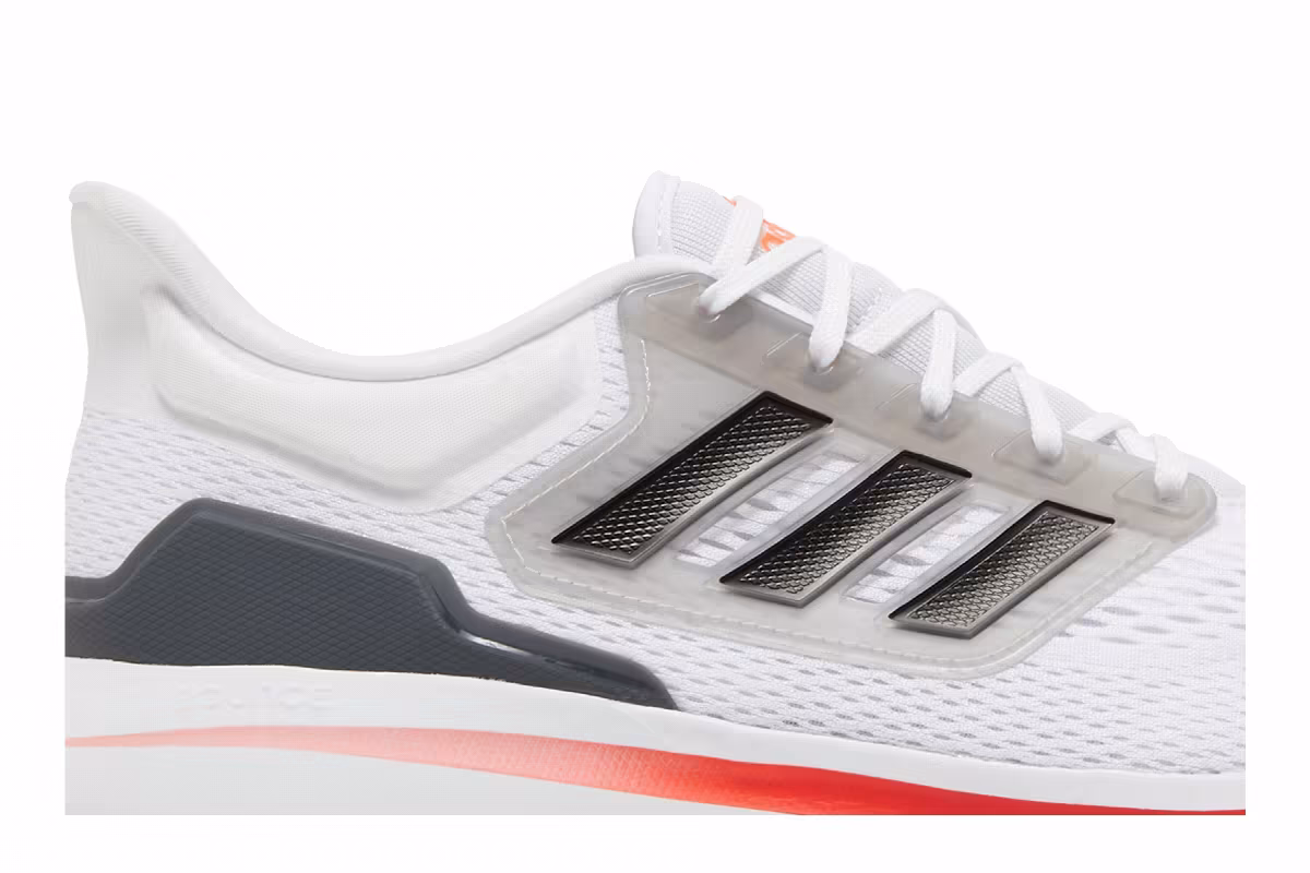 adidas EQ21 Run White Black, view 3