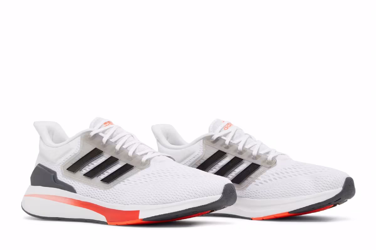 adidas EQ21 Run White Black, view 9