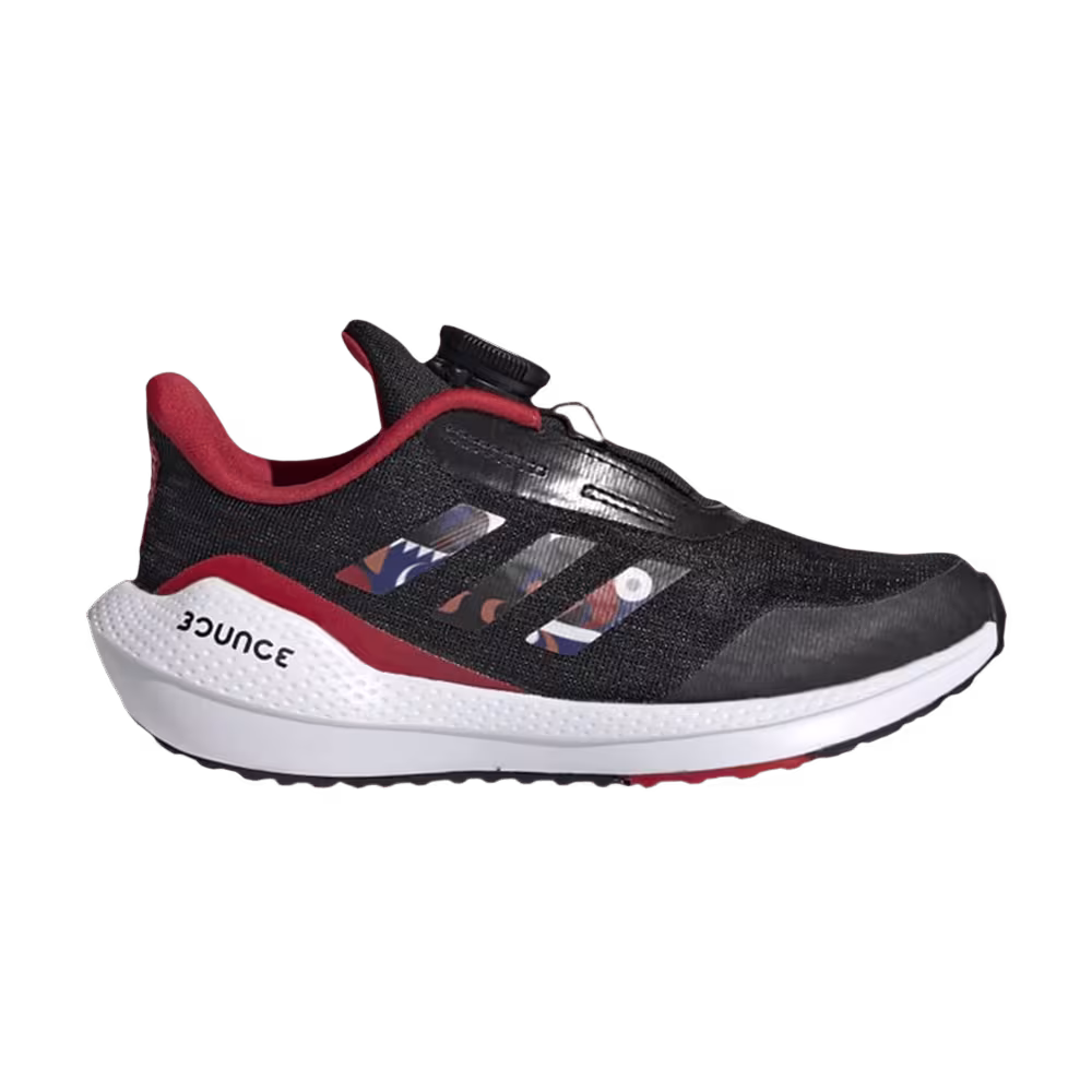 Adidas EQ21 Run BOA J Chinese New Year - Black Scarlet