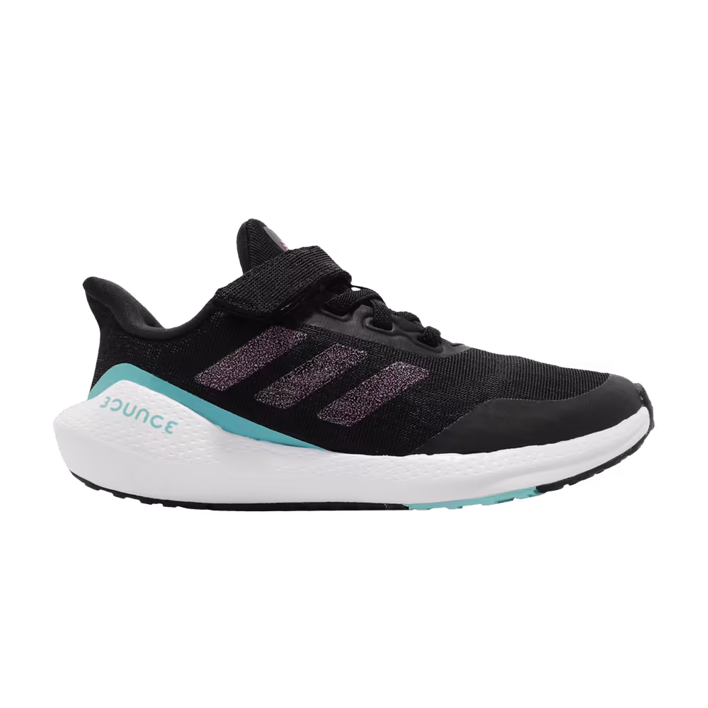 Adidas EQ21 Run J Black Pulse Aqua