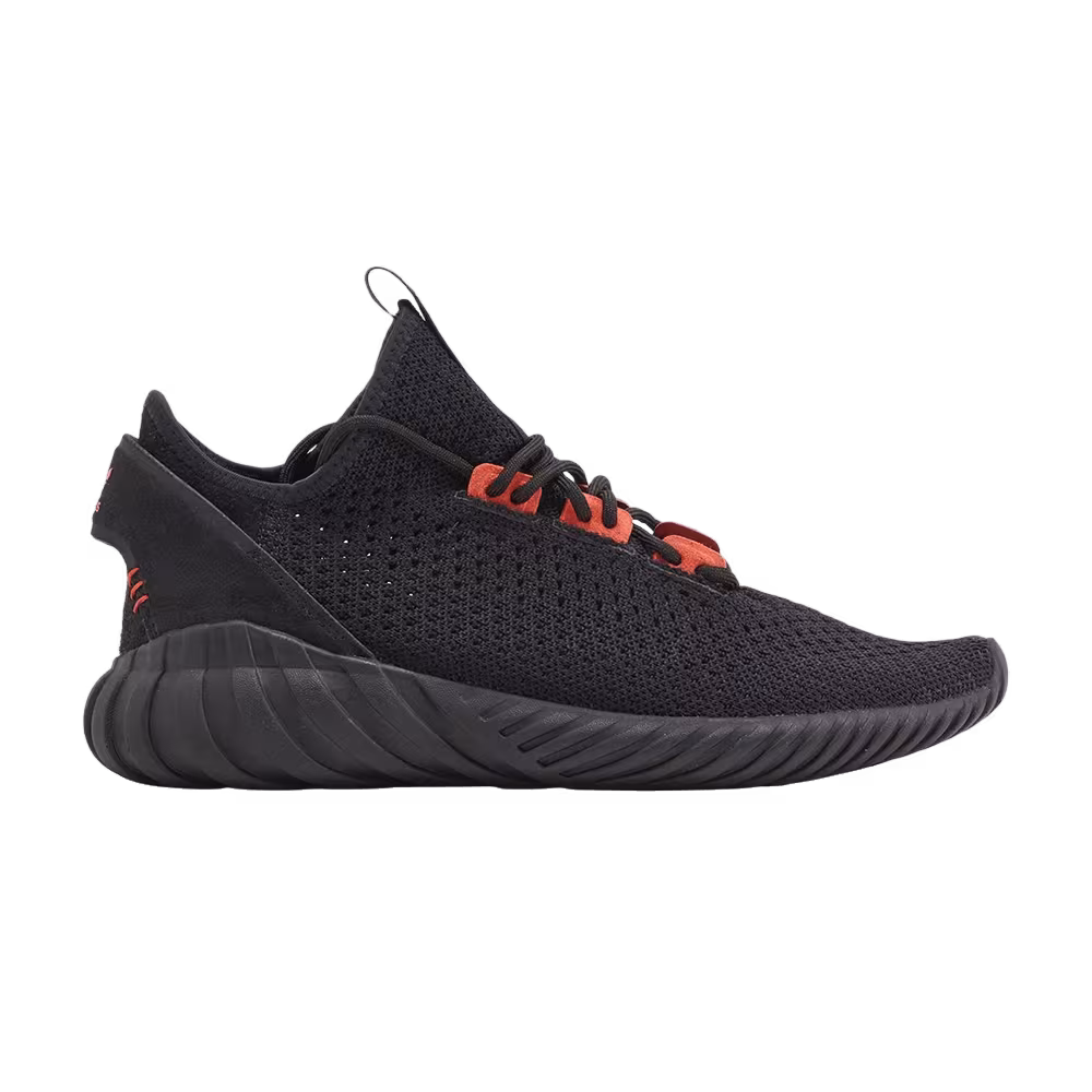 Adidas Tubular Doom Core Black Trace Scarlet