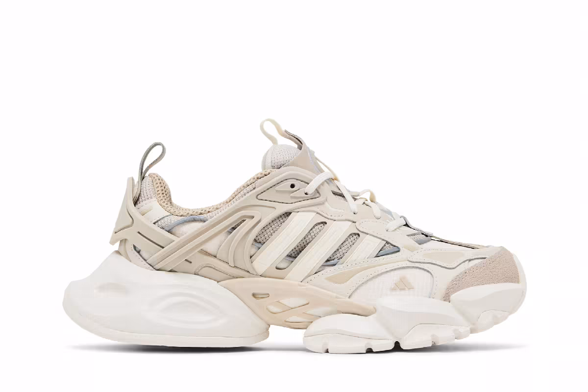adidas XLG Runner Deluxe Beige White, view 2