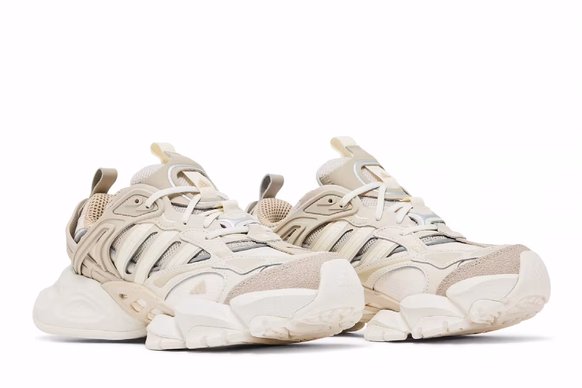 adidas XLG Runner Deluxe Beige White, view 9