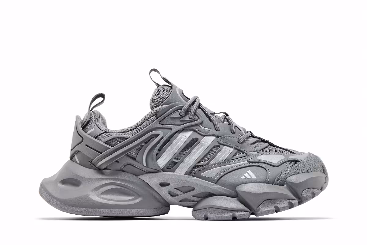 adidas XLG Runner Deluxe Grey Silver, view 2