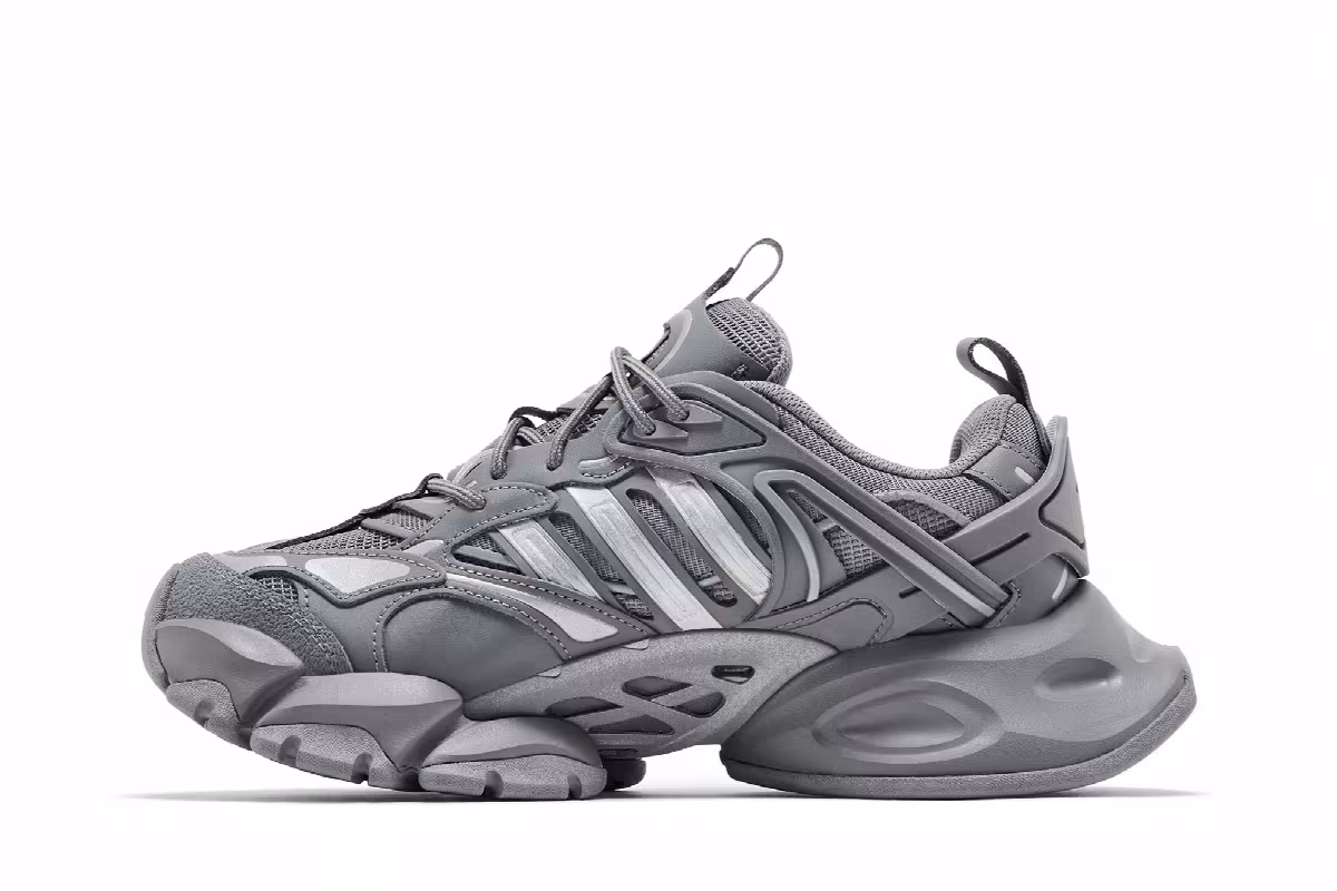 adidas XLG Runner Deluxe Grey Silver, view 4