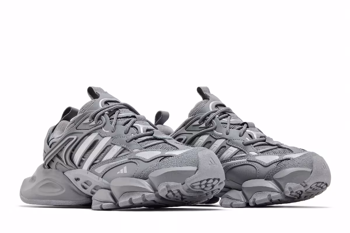 adidas XLG Runner Deluxe Grey Silver, view 9