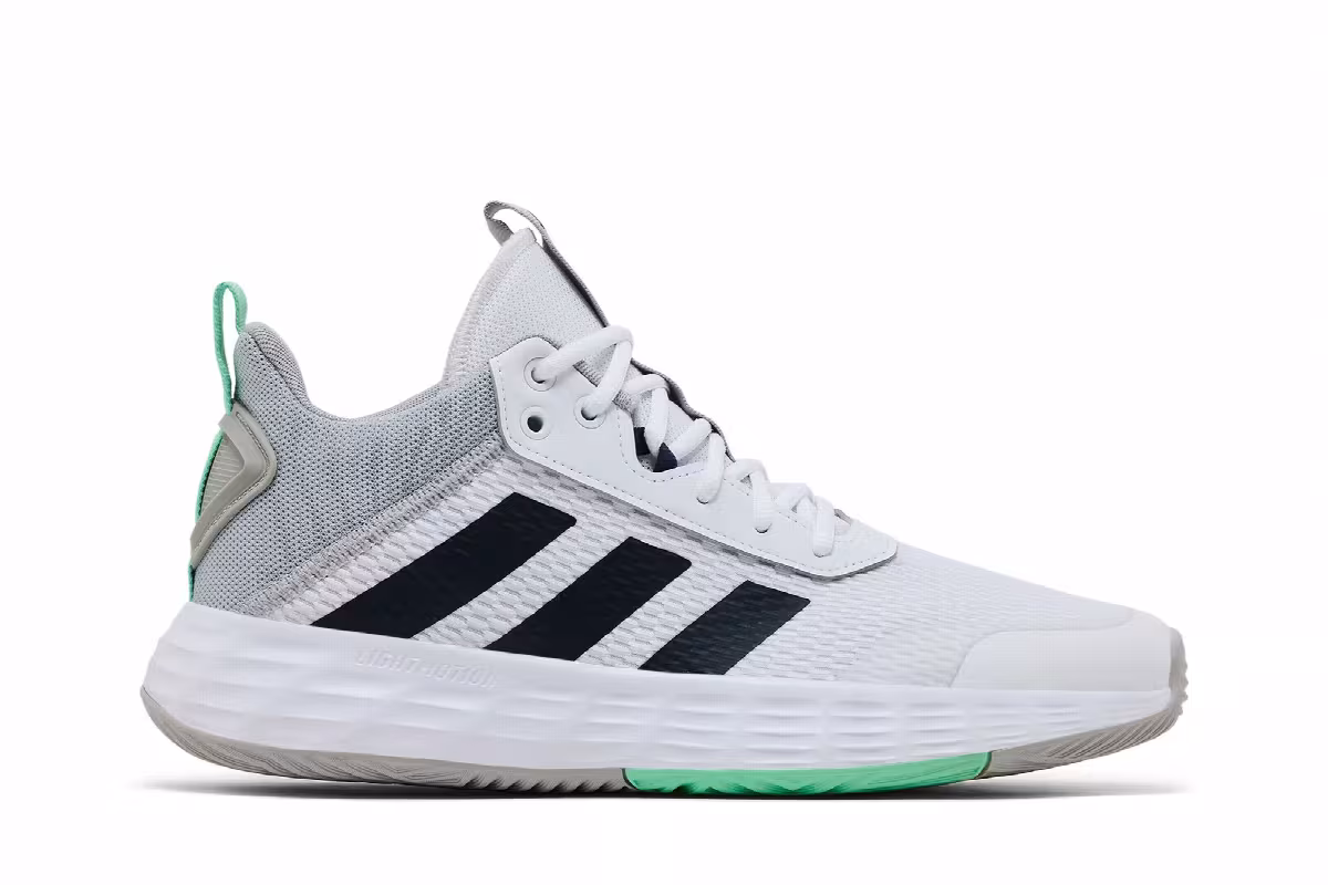 adidas Own The Game 2.0 White Pulse Mint, view 2