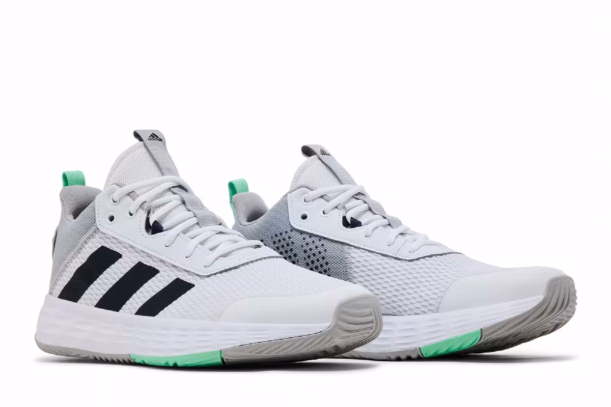 adidas Own The Game 2.0 White Pulse Mint, view 9