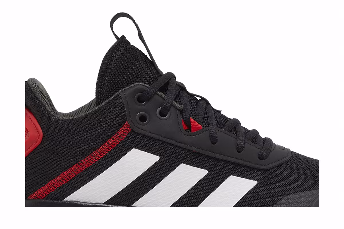 adidas Own The Game Black Carbon Red, view 3