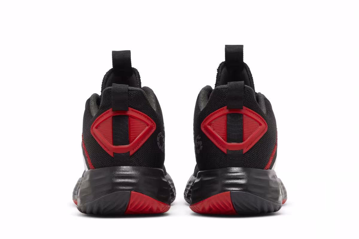 adidas Own The Game Black Carbon Red, view 7