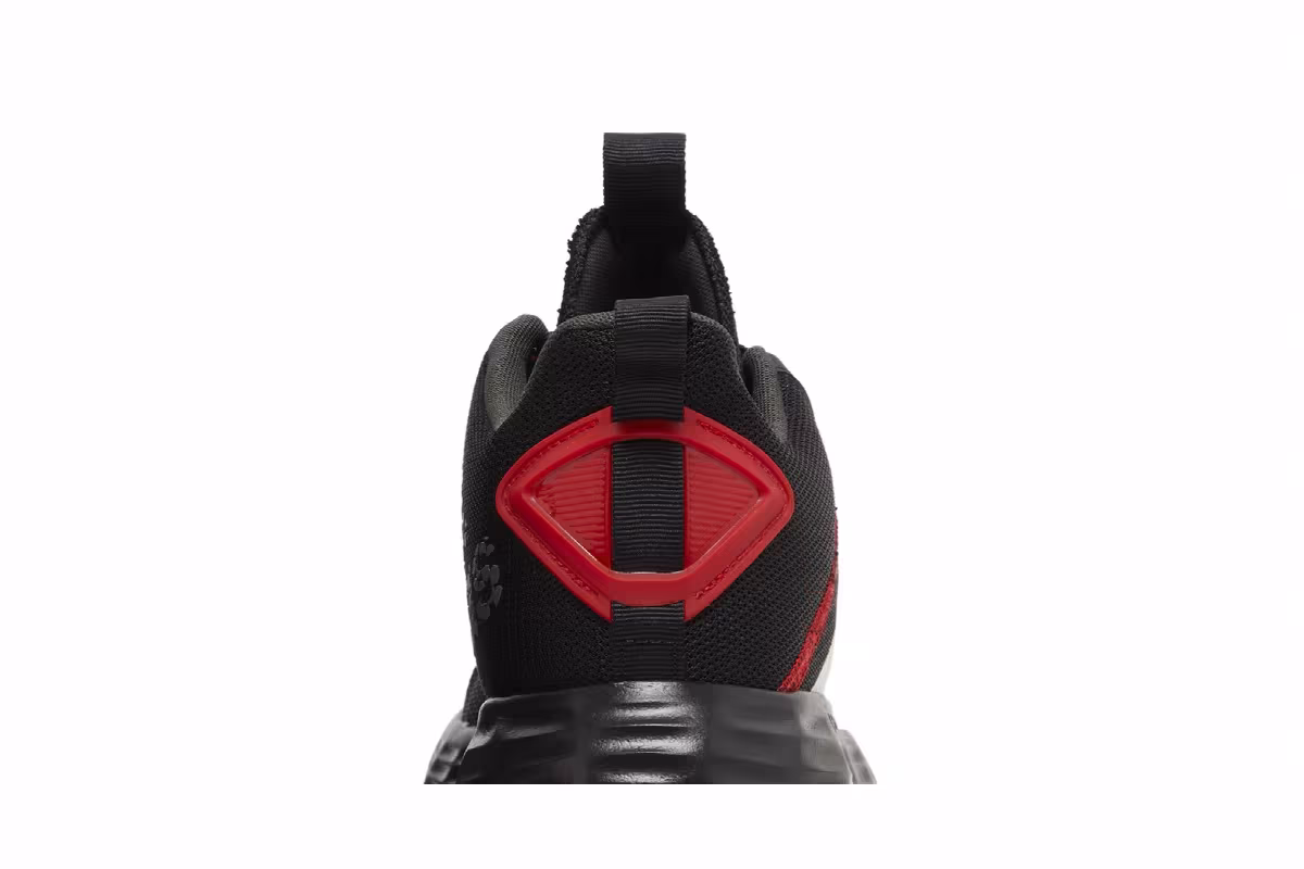 adidas Own The Game Black Carbon Red, view 8