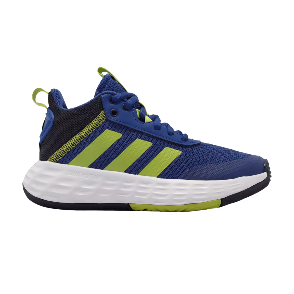 Adidas Own The Game 2.0 J Royal Blue Semi Solar Slime