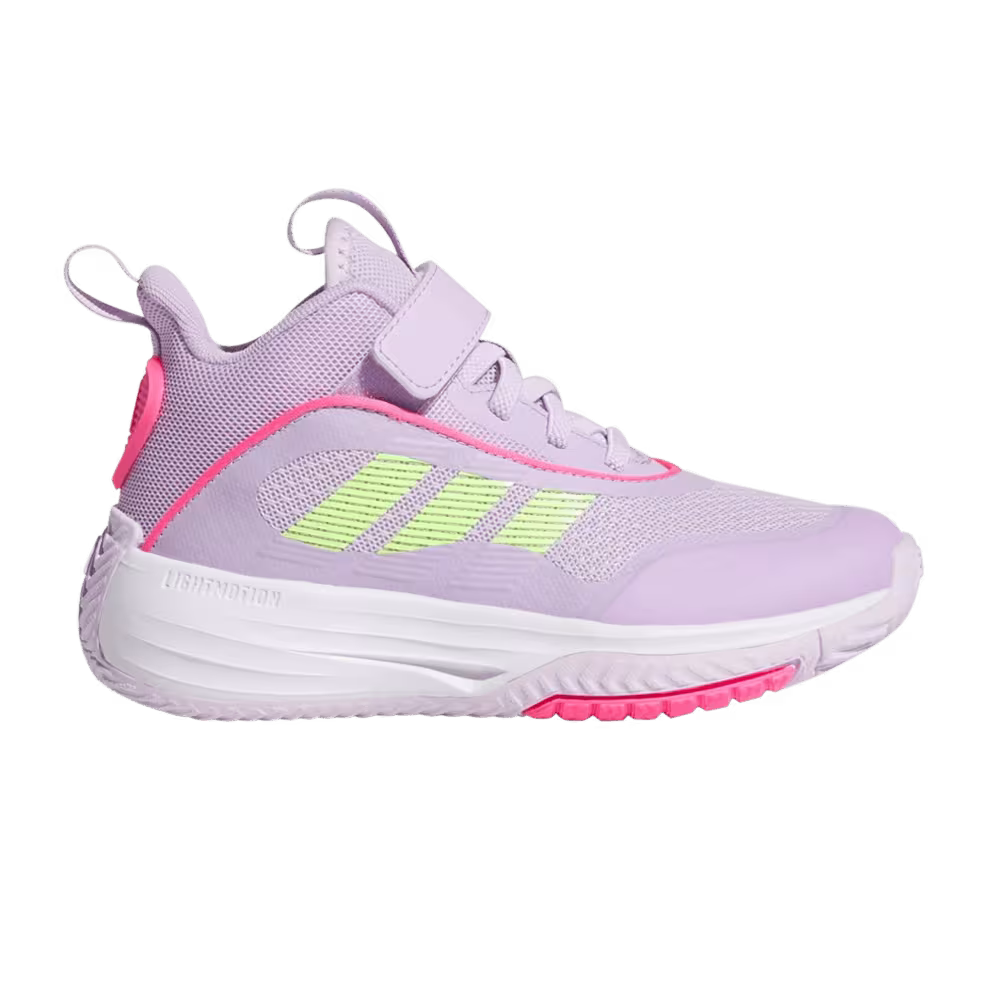 adidas OwnTheGame 3.0 J Ice Lavender Lucid Lemon