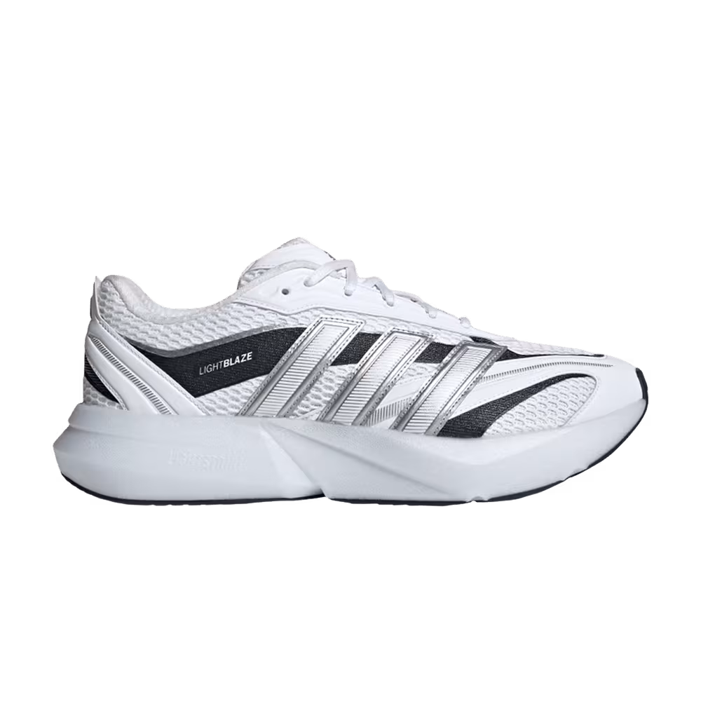 adidas Lightblaze Glow Cloud White Matte Silver Core Black