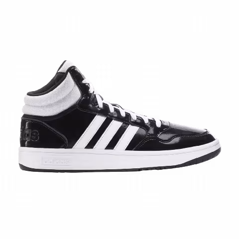 Adidas Hoops 3.0 Mid 'Black White Patent'