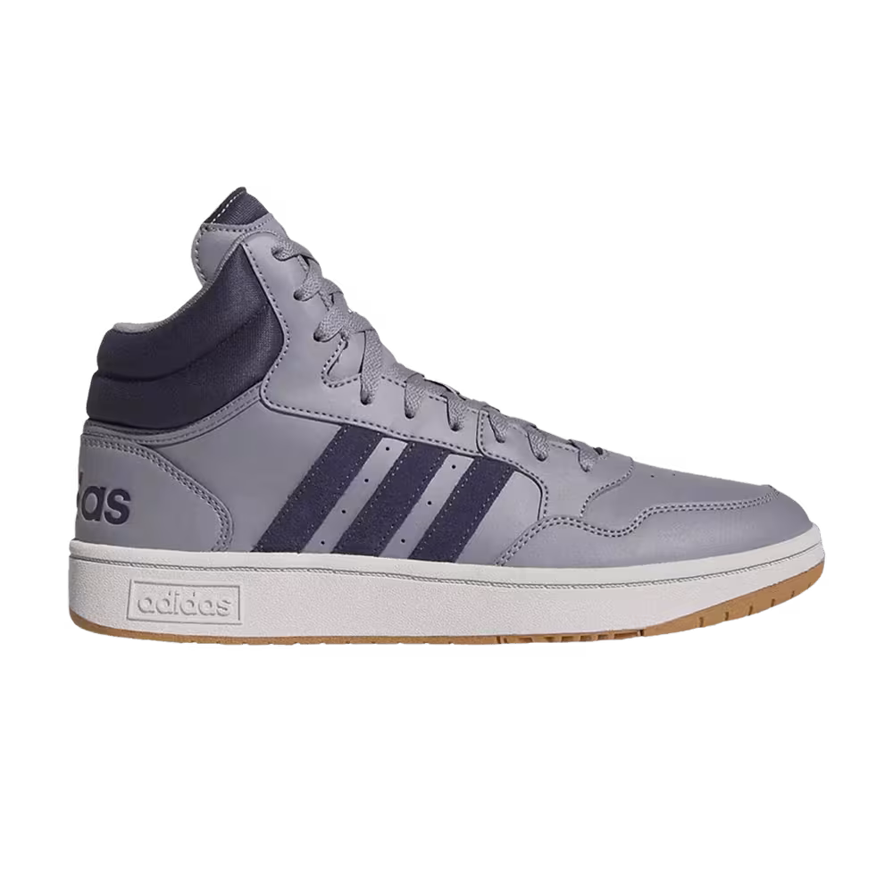 Adidas Hoops 3.0 Mid Shadow Navy Grey Gum