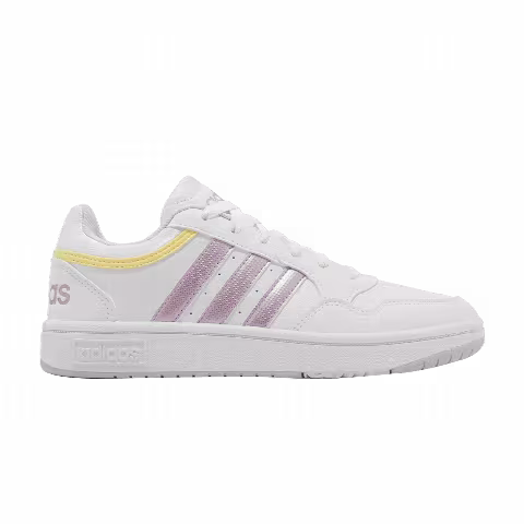Adidas Wmns Hoops 3.0 'White Matte Purple Metallic'