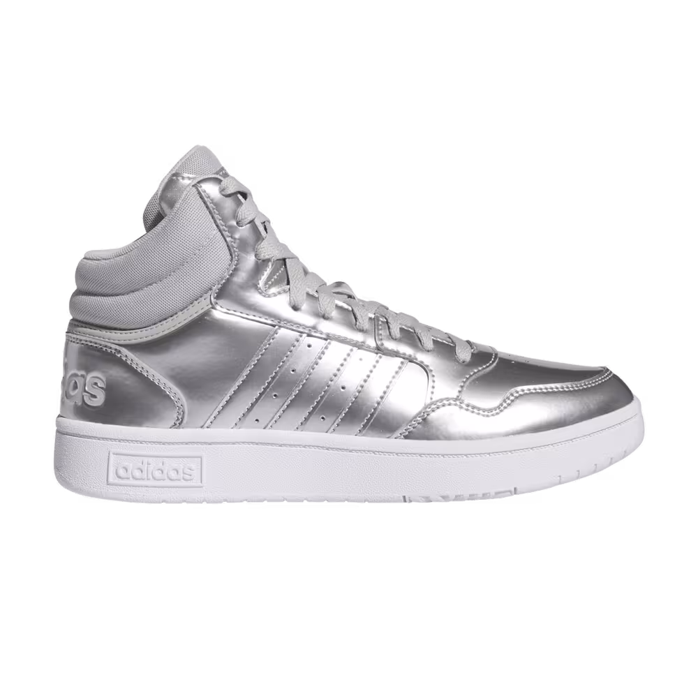 Adidas Women's Hoops 3.0 Silver