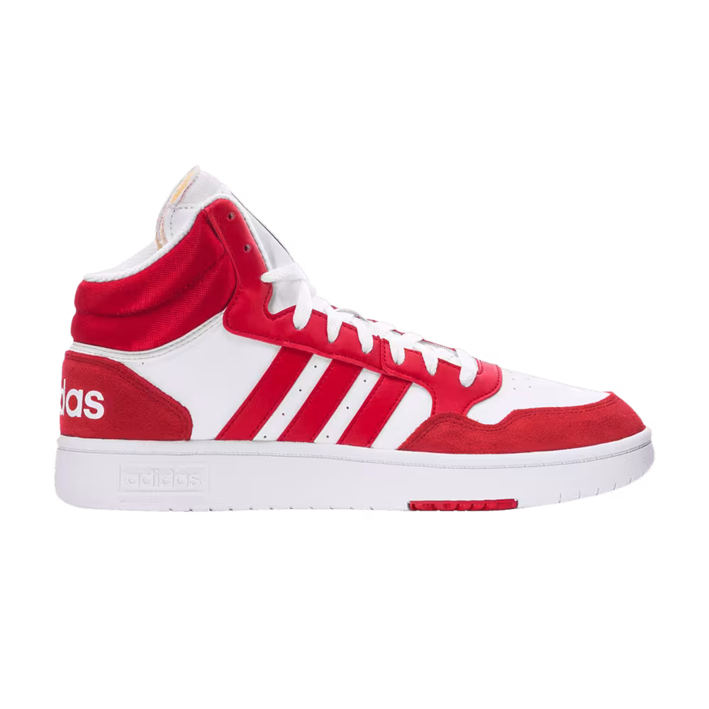Adidas Hoops 3.0 Mid Red White