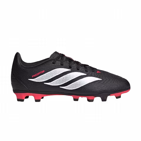 adidas Predator Club FG MG Big Kid 'Core Black Cloud White Lucid Red'
