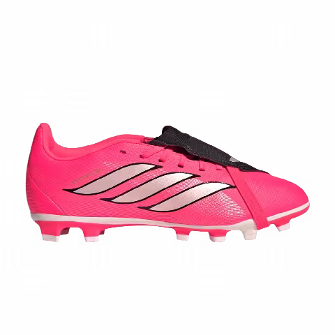 adidas Predator Club Fold-Over Tongue FG MG Little Kid 'Solar Turbo'
