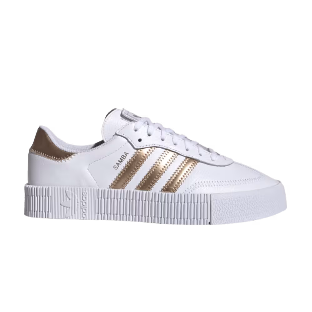 Adidas Women's Sambarose White Copper Metallic