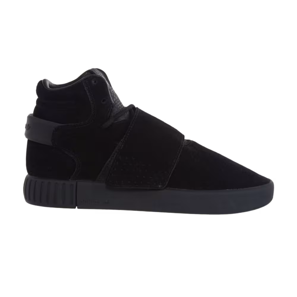 Adidas Tubular Invader Strap J Triple Black