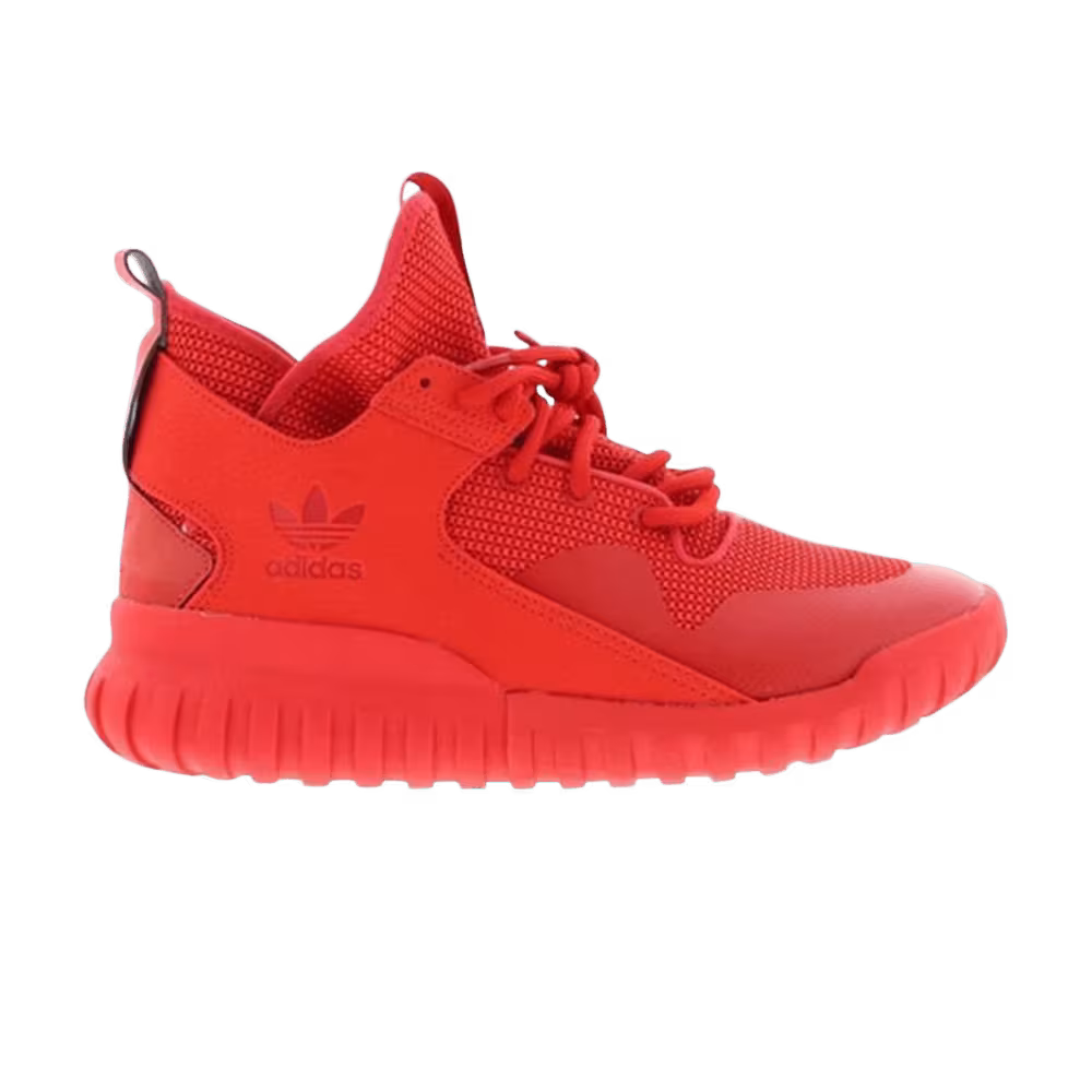 Adidas Tubular X Circular All Red