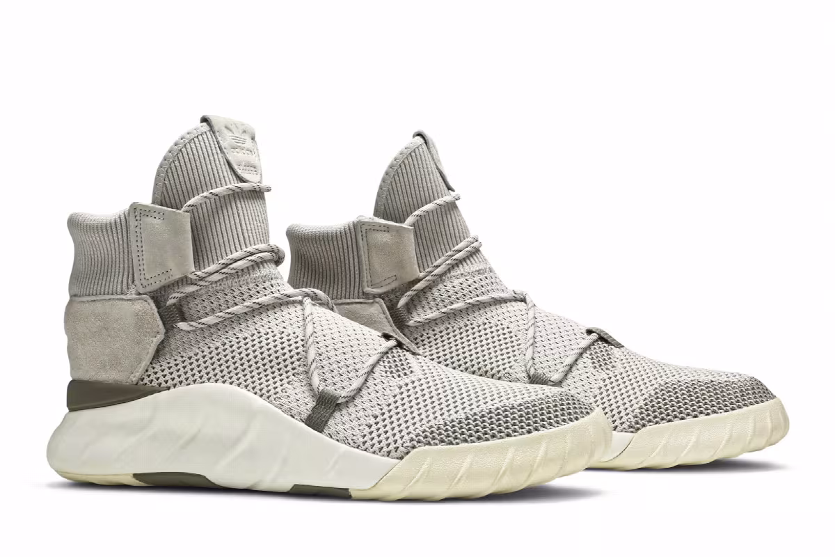 Adidas Women's Tubular X 2.0 Primeknit Grey, view 9