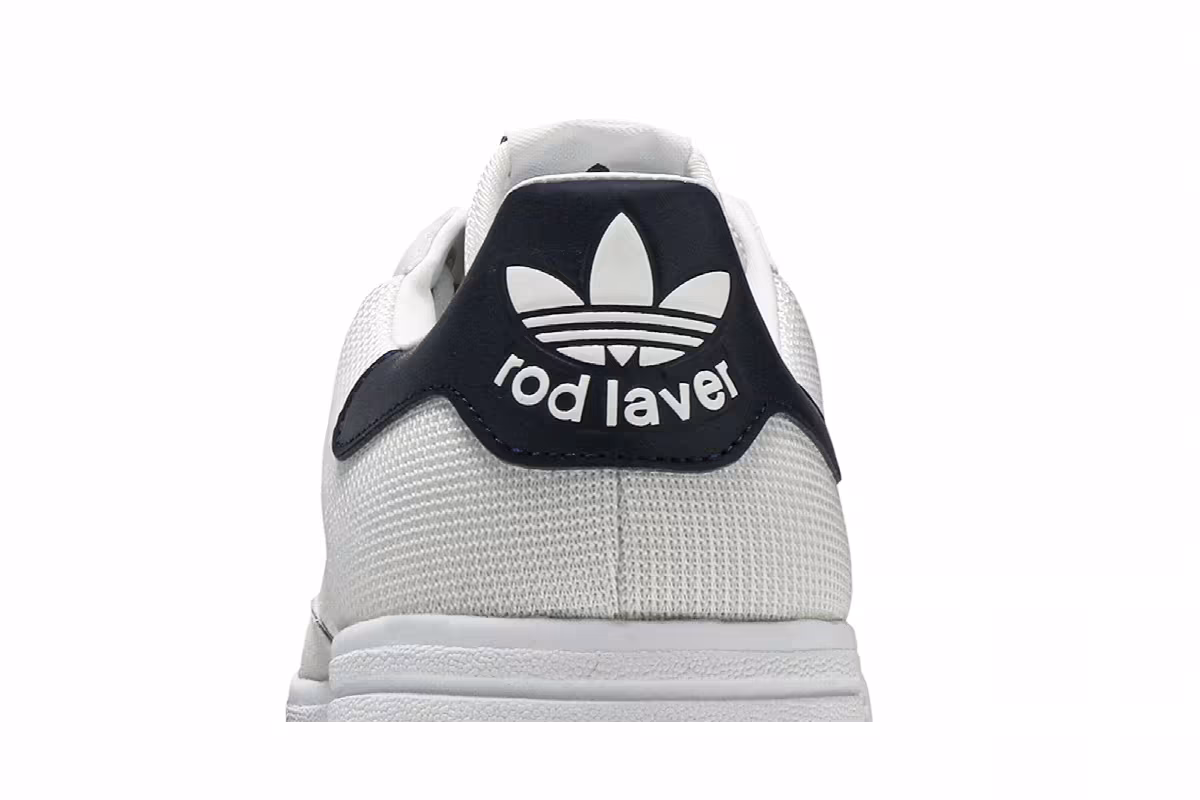 adidas Rod Laver White Navy, view 8