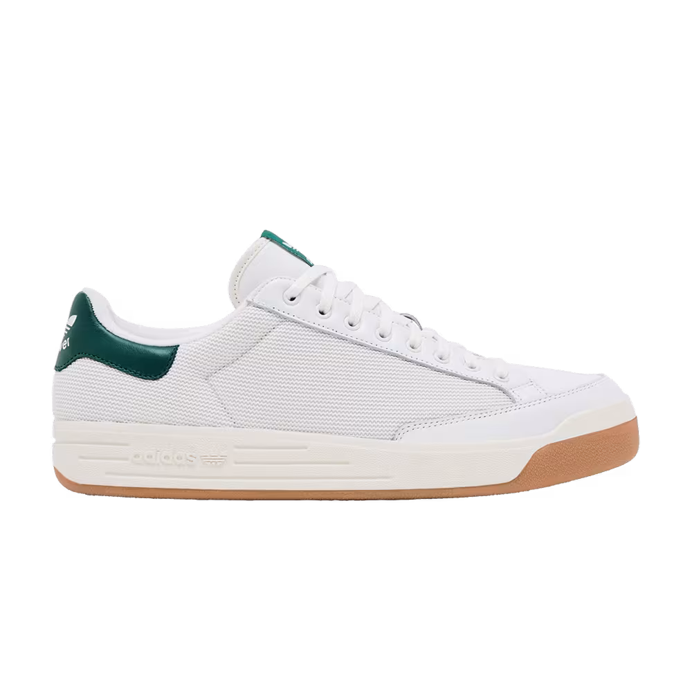 adidas Rod Laver Core White Collegiate Green