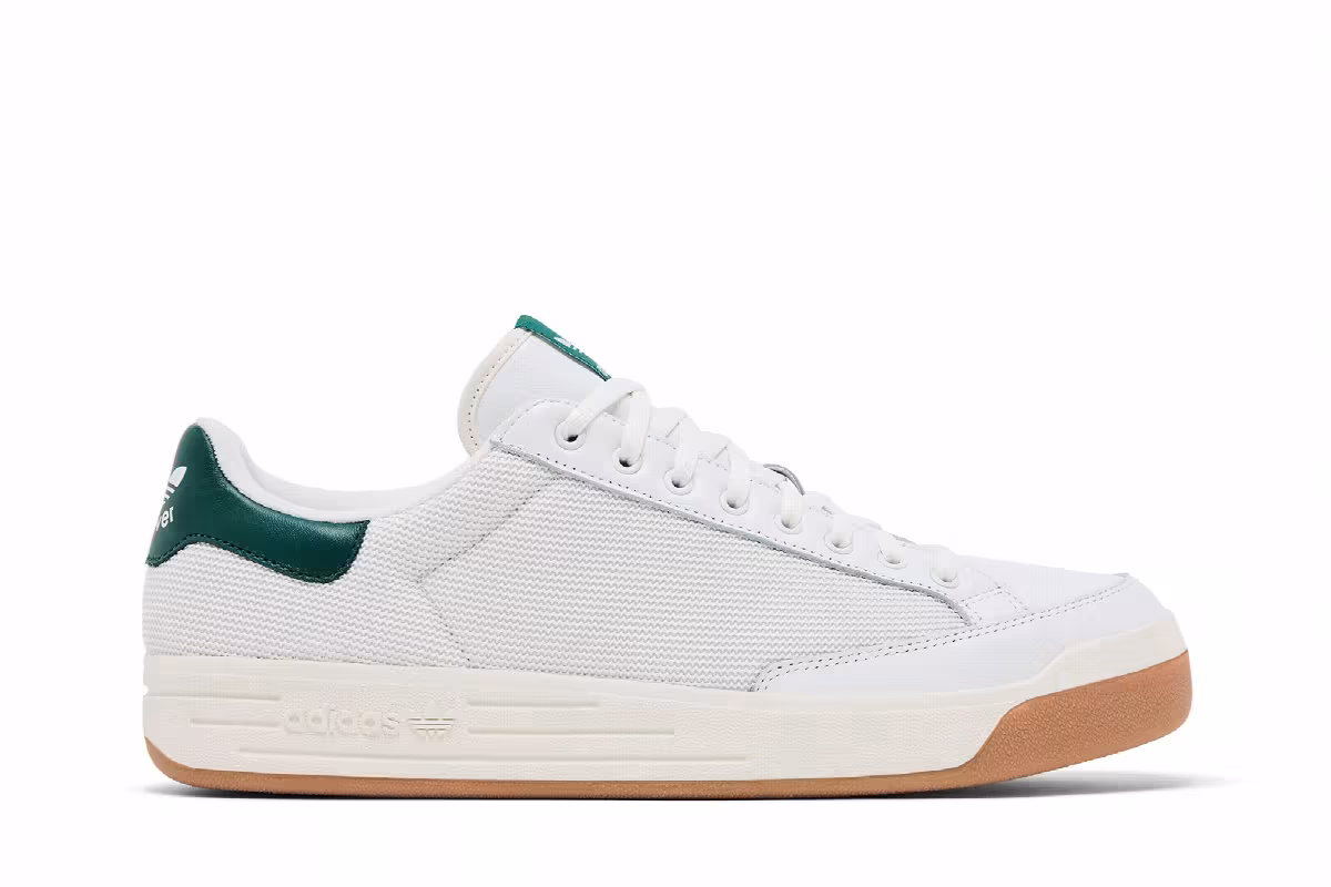 adidas Rod Laver Core White Collegiate Green, view 2
