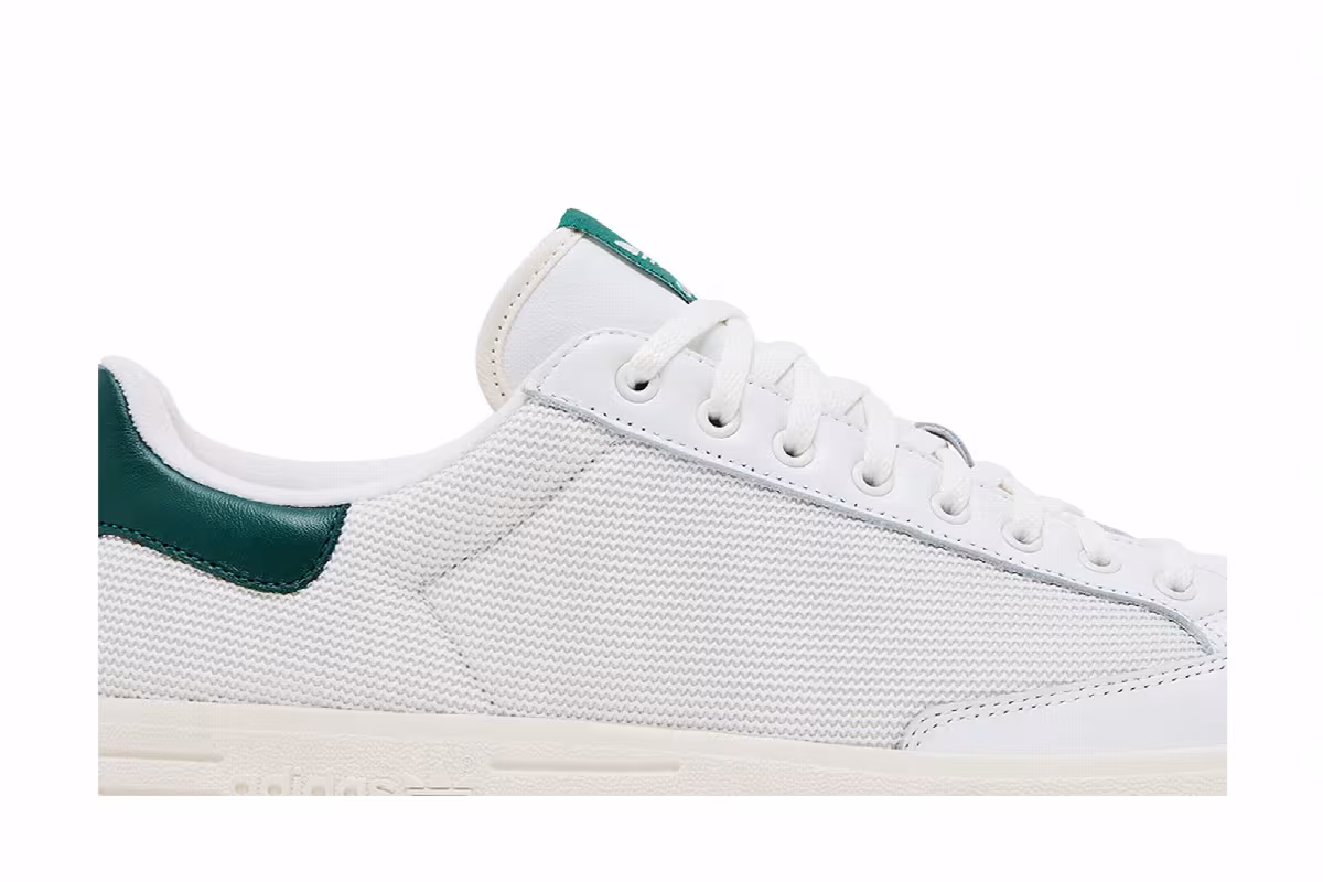 adidas Rod Laver Core White Collegiate Green, view 3