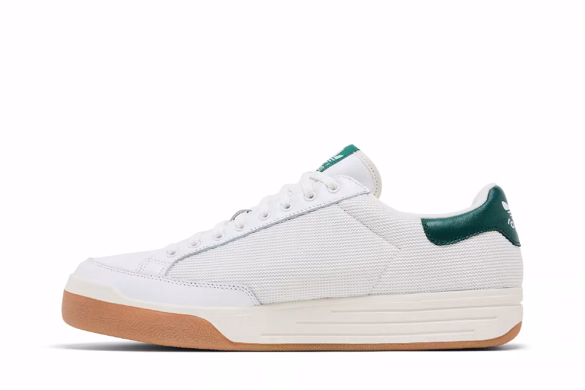 adidas Rod Laver Core White Collegiate Green, view 4