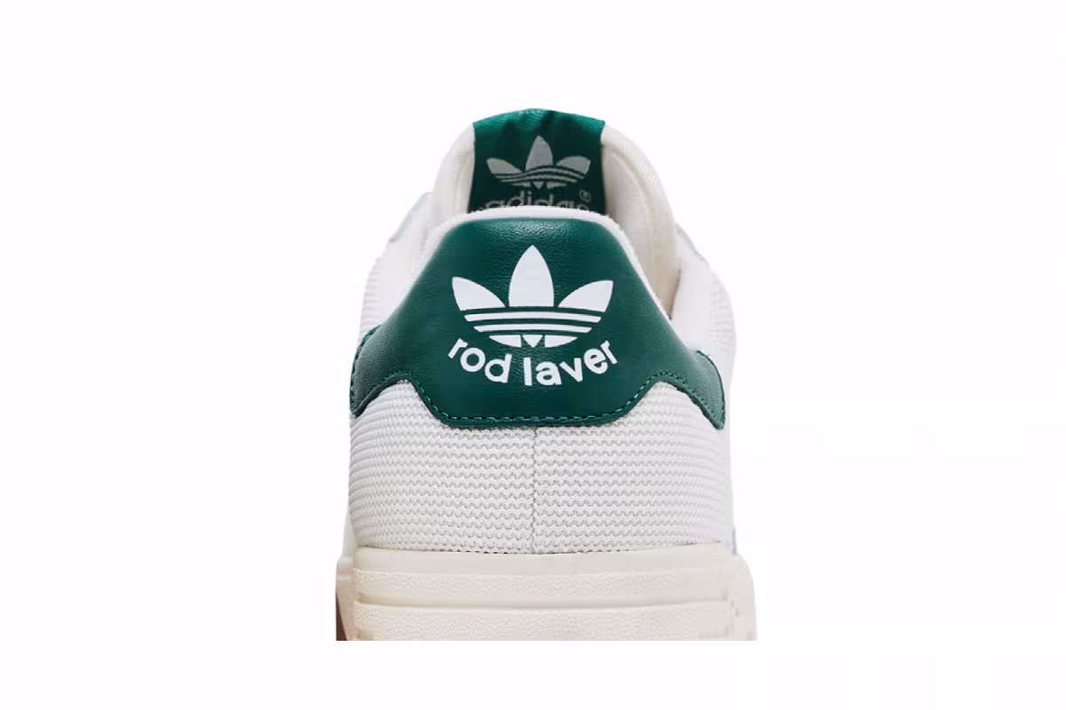 adidas Rod Laver Core White Collegiate Green, view 8