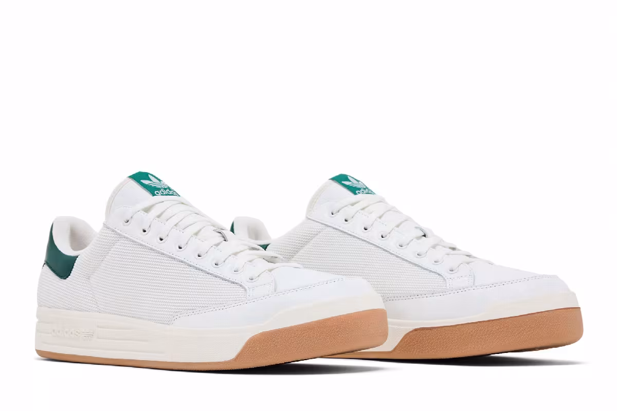 adidas Rod Laver Core White Collegiate Green, view 9