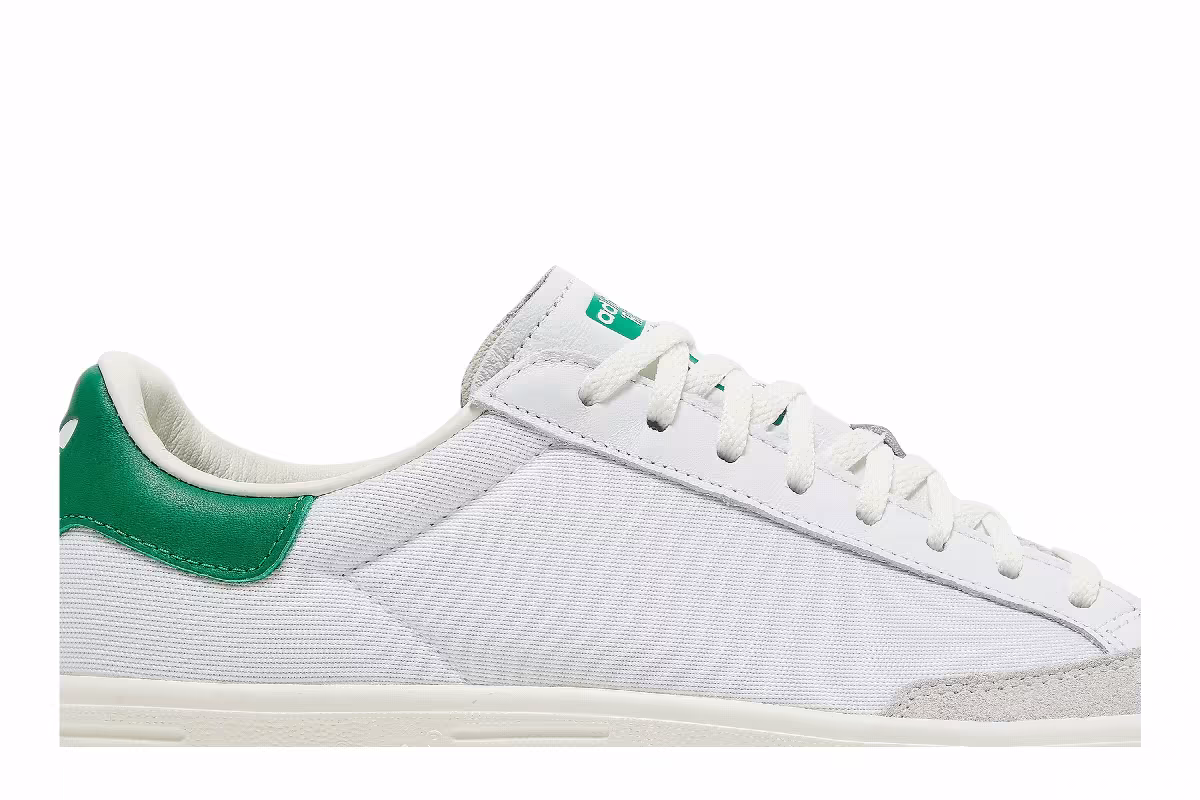 Adidas Rod Laver White Green, view 3