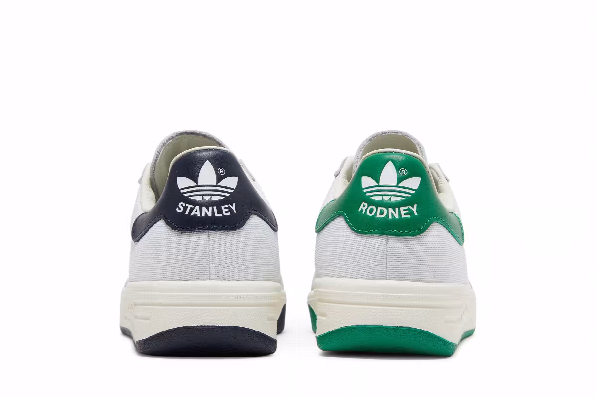 Adidas Rod Laver White Green, view 7